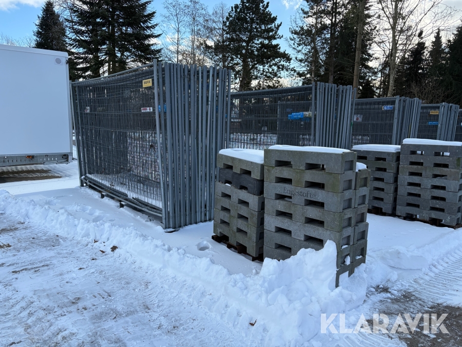 Mobilhegn med fødder 25 fag og 25 fødder