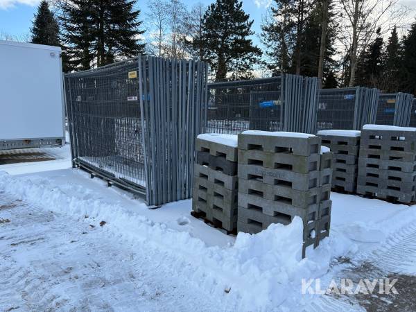 Mobilhegn med fødder 25 fag og 25 fødder