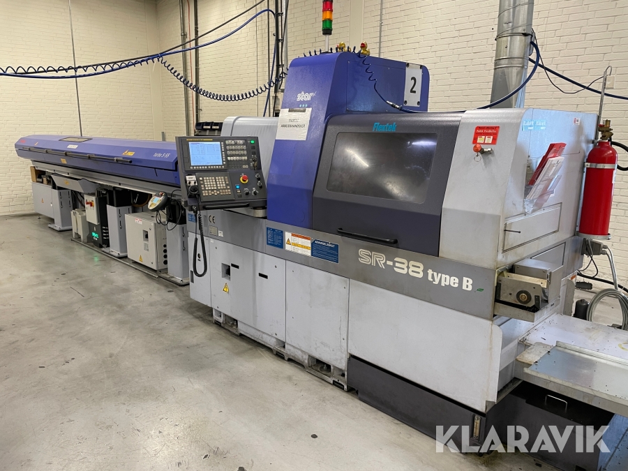CNC Langdrejer Star SR-38 type B