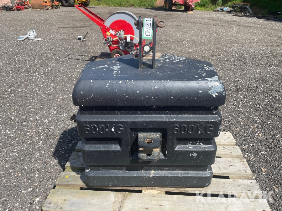 Frontvægt 600 kg