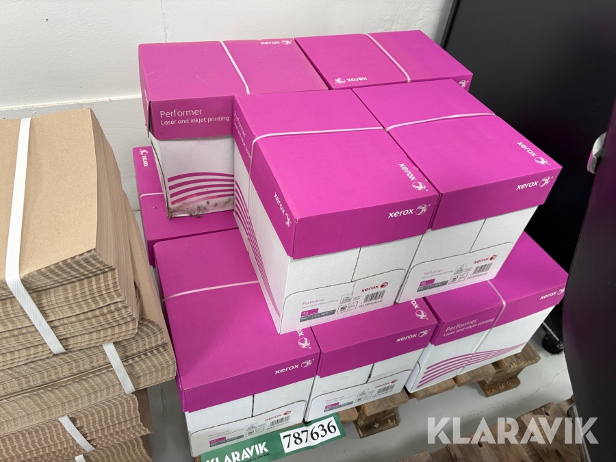 Printer papir Xerox A4 10 x kasser