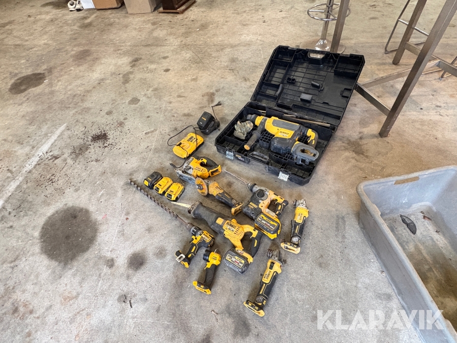 Værktøj assorteret DeWalt