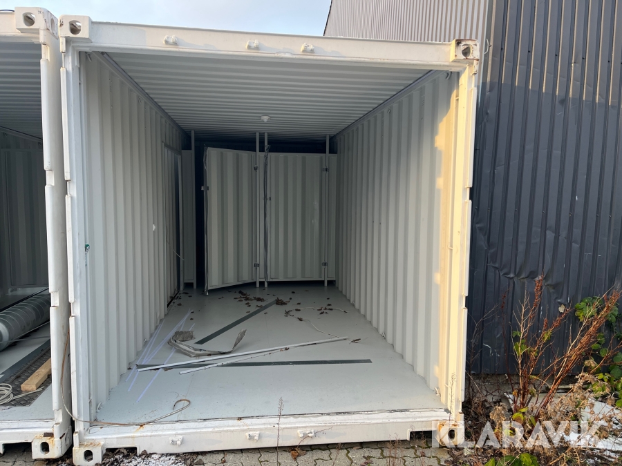 Special-container 20 fod med speciel indretning