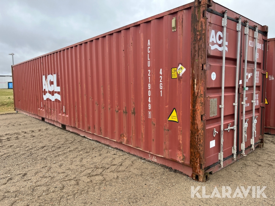 Container ACL, Holstebro, Klaravik auktioner