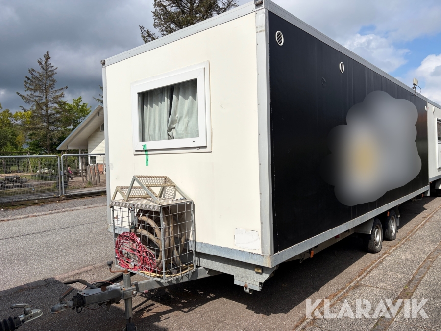 Personalevogn Eurowagon 4 personers