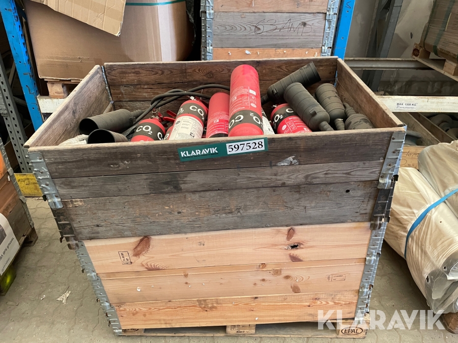 CO2 slukkere Anaf group 5 kg 89 B