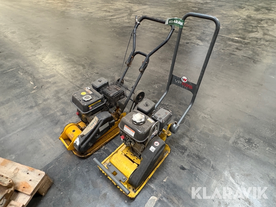 Pladevibrator Wacker Neuson/Power Craft - 2 styk