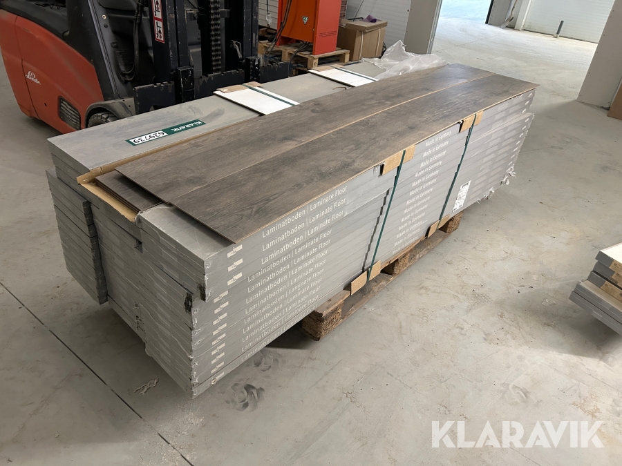 Laminat gulv HARO Oak Bergamo Carbon 104 m2