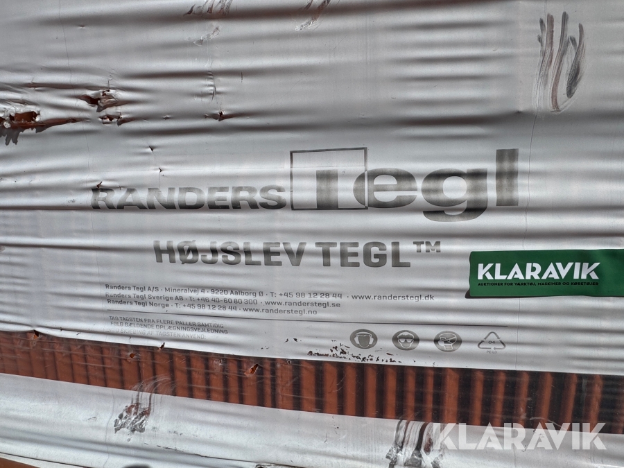 Teglsten 5 paller