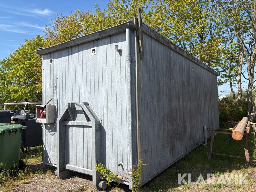 Personalevogn til container hejs
