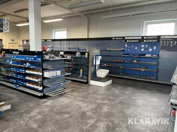 Værksteds/butik inventar