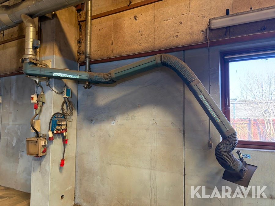 Svejse-/røgudsugningsarm Nederman