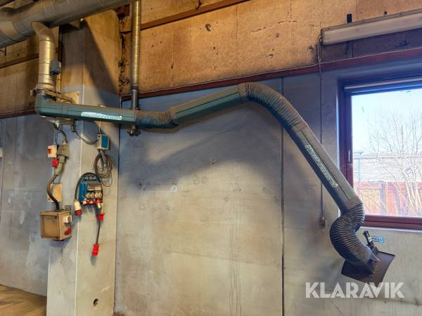 Svejse-/røgudsugningsarm Nederman