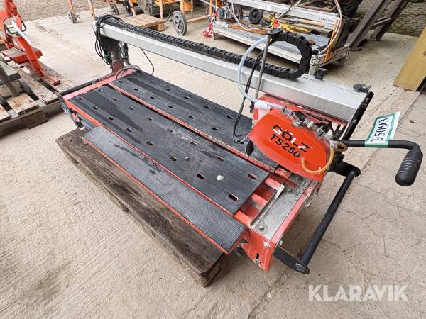 Fliseskærer på bord Gölz TS250