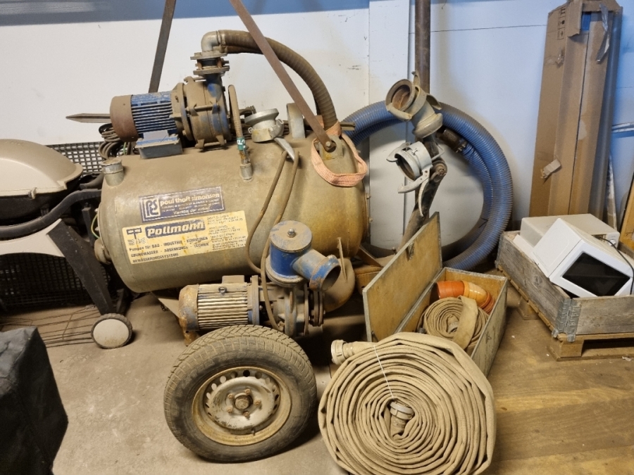 Pumpe anlæg til Grundvandssænkning