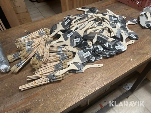 Maler pensler ca 3500 styk