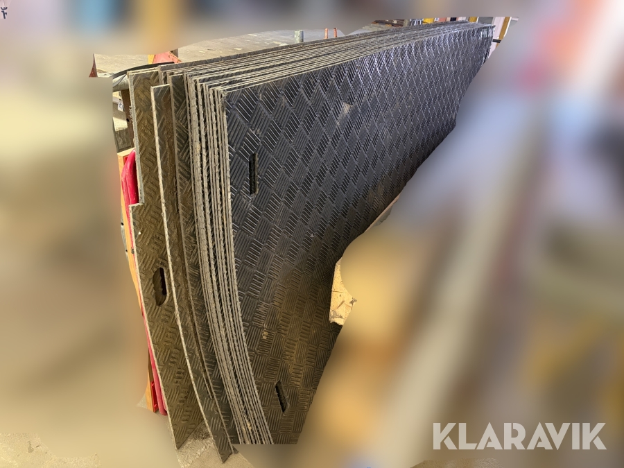 Køreplader PE Plast - 20 styk