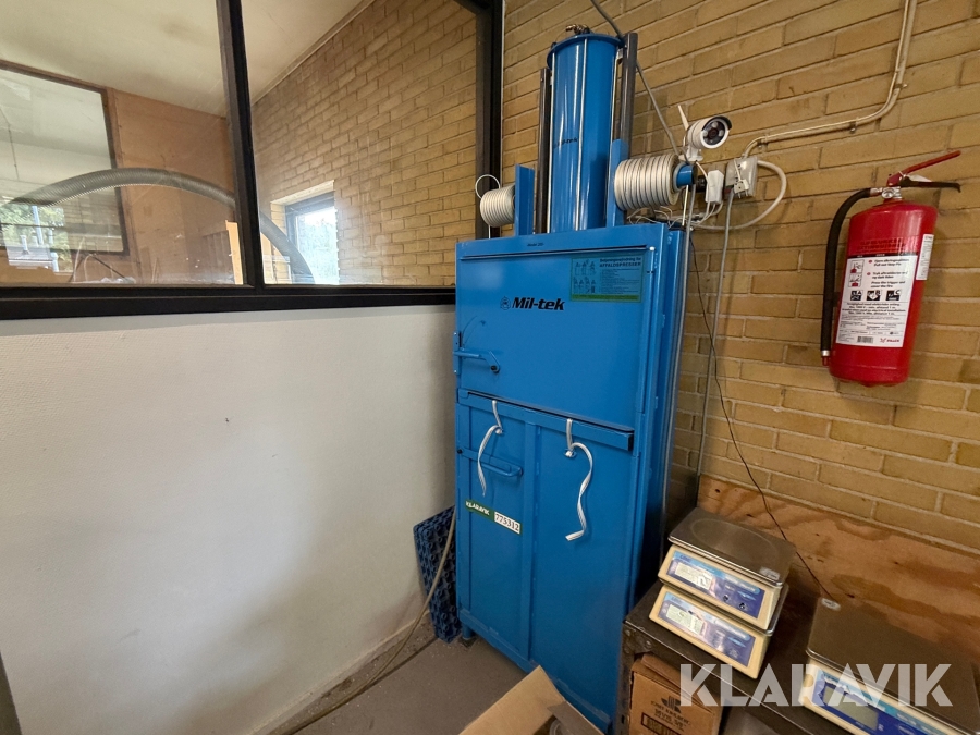 Pneumatisk  Affaldspresser Mil-tek AP 205