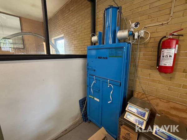 Pneumatisk  Affaldspresser Mil-tek AP 205