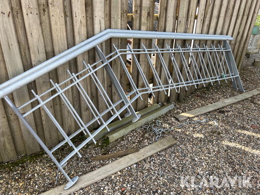 Trappe gelænder galvaniseret