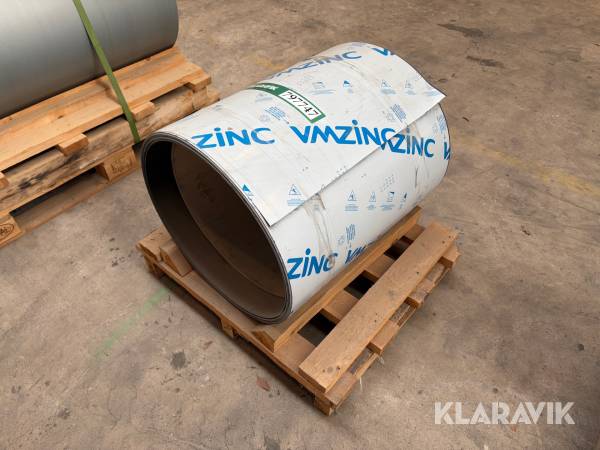 Zinkplade VMZINC på coils