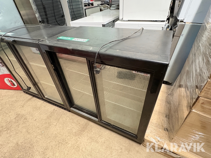 Displaykøleskab med skydelåger Coolpoint BB 2 S