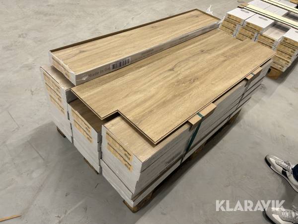 LVT Gulv Haro Oak Columbia Nature Med corkunderlag 54m2