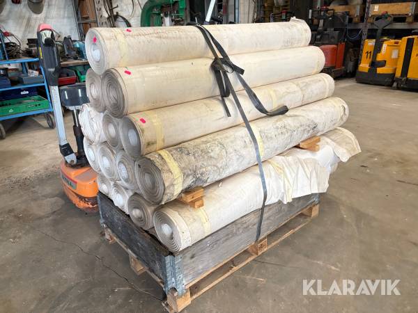 Afdækningsmateriale på rulle - 17 styk
