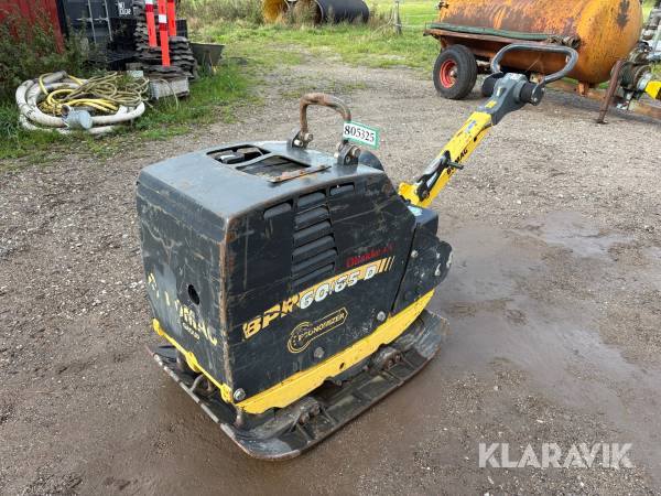 Pladevibrator Bomag BPR 60/65 D/E - vendbar vibratorplade