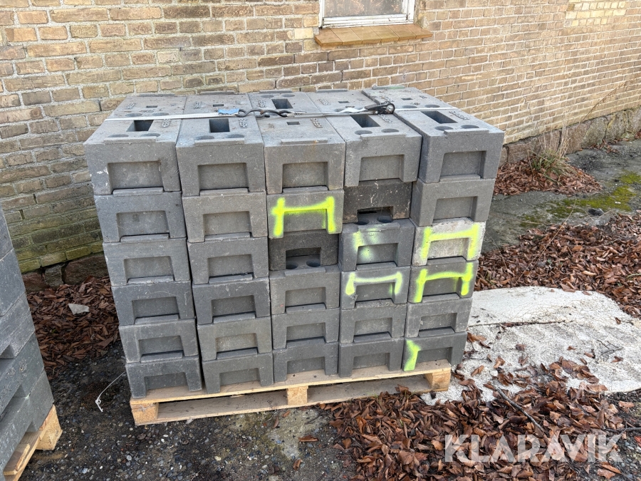 Hegnsfødder Heras 30 styk