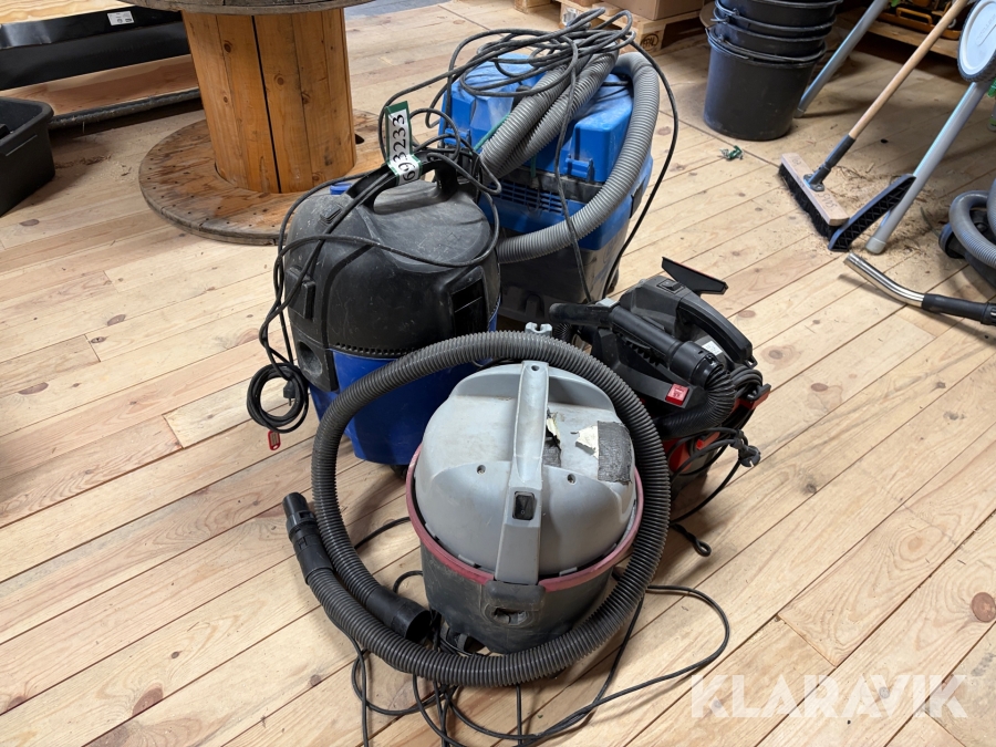 Støvsugere - 4 styk