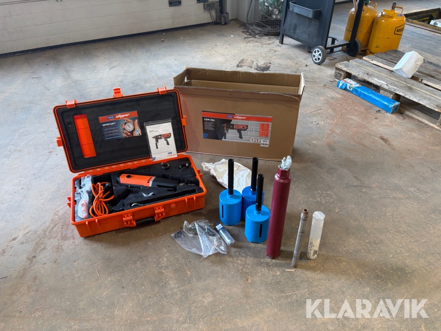 Kernebormaskine Clipper CDM 204