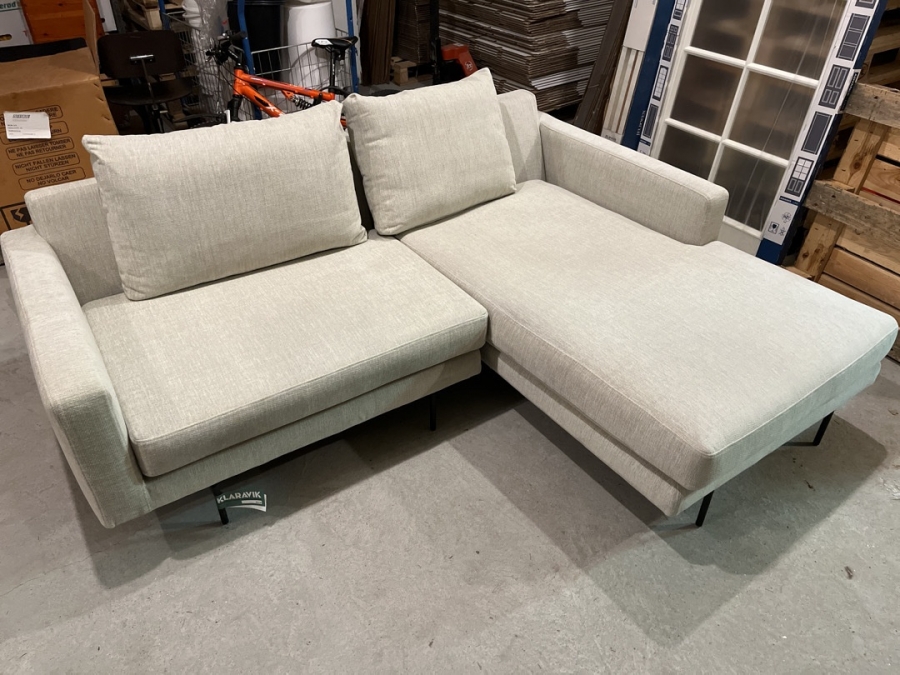 Sofa med chaiselong