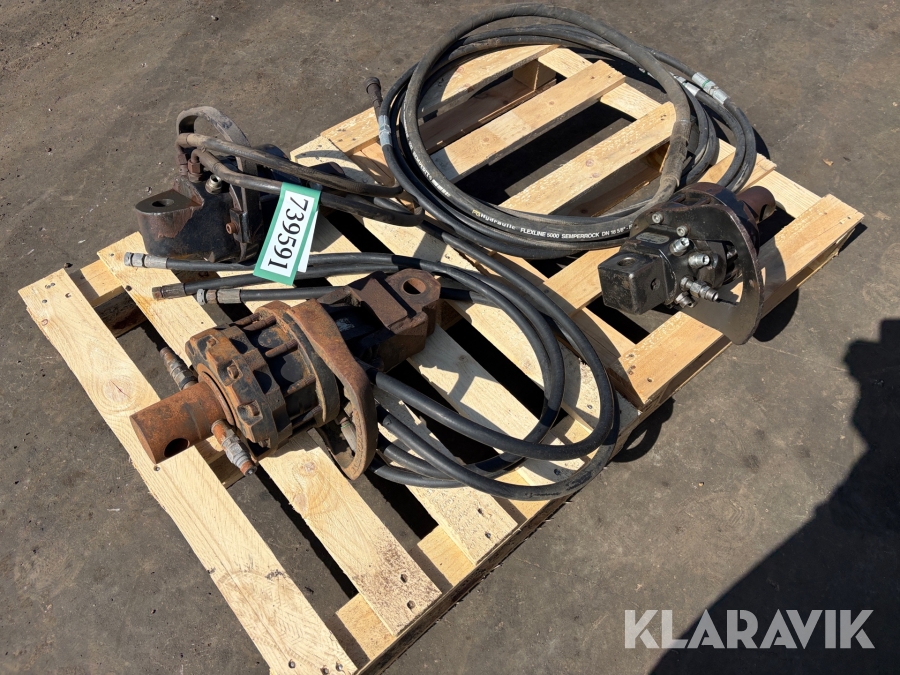 Rotators hydraulisk 3 styk