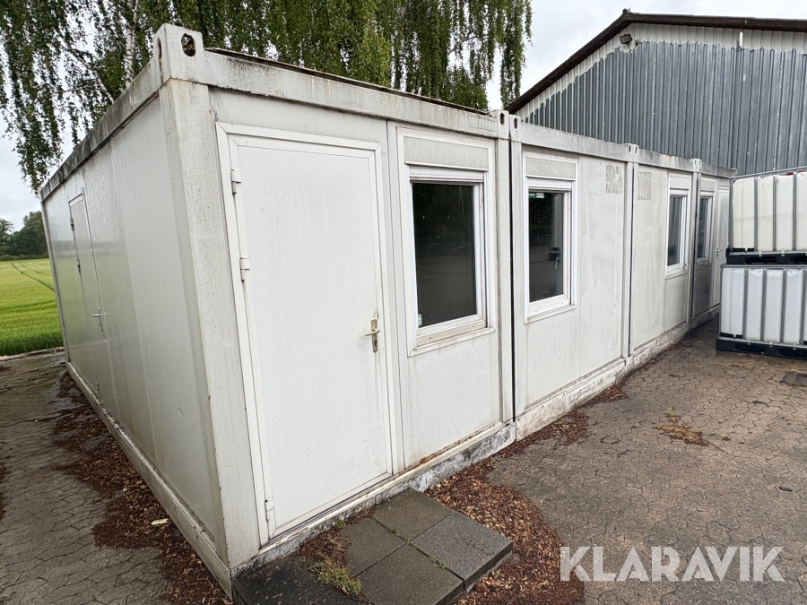 Kontorcontainere 4 styk