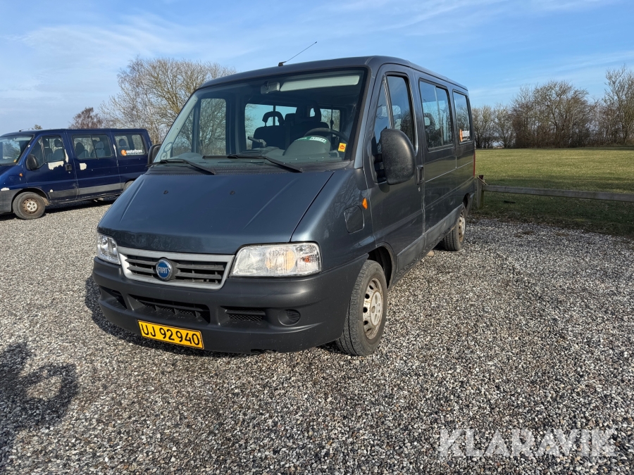 Minibus 8+1 personer Fiat Ducato 11 Combinato