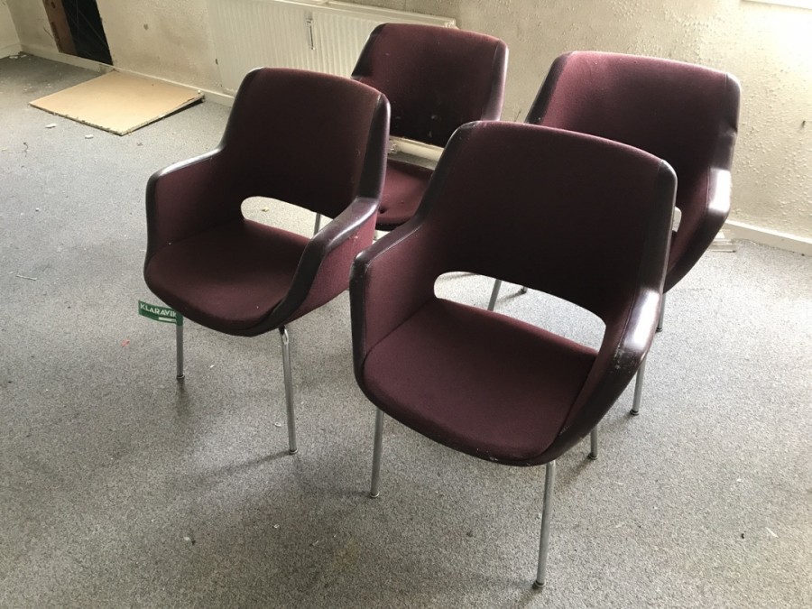 4 stk JUCH konference stole