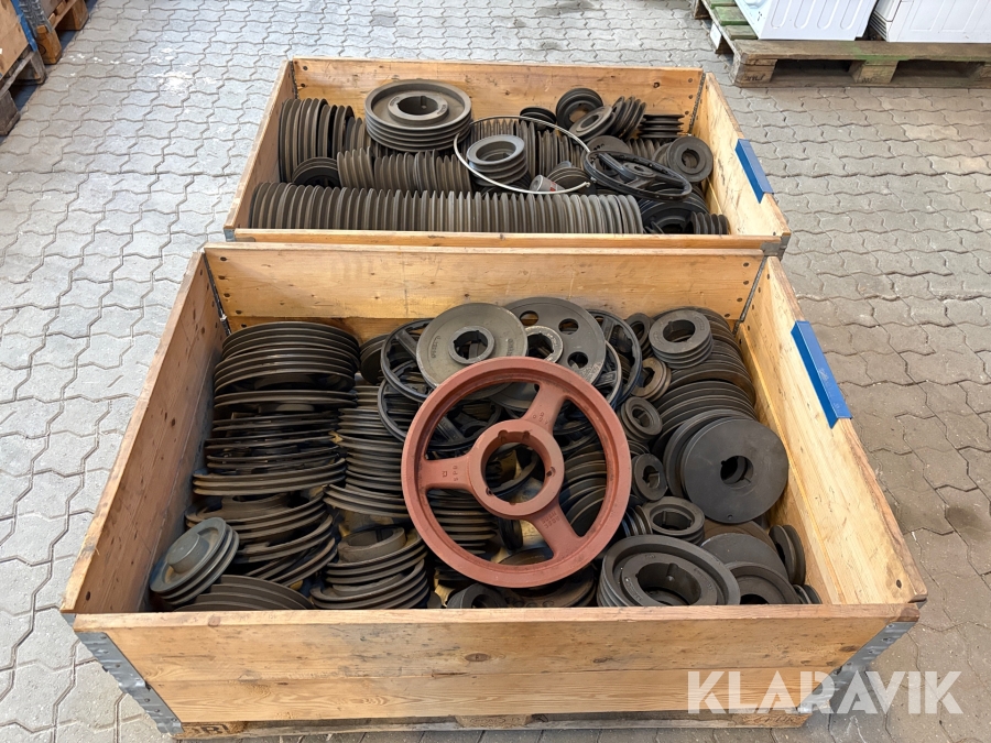 Remskiver assorteret