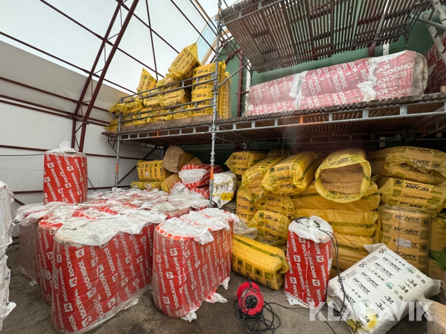 Diverse isolering Rockwool og Isover