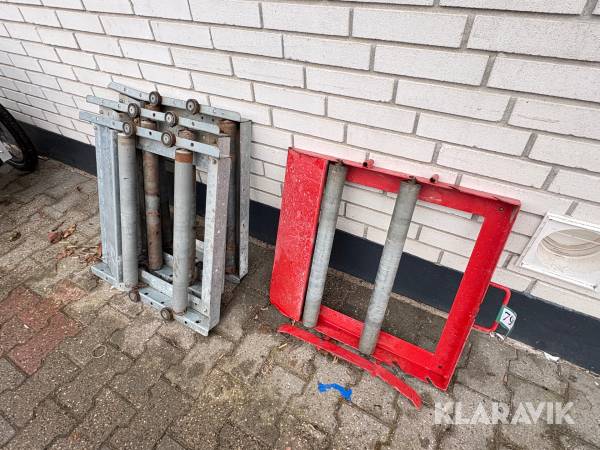 Afrullere til kabeltromler 4 styk