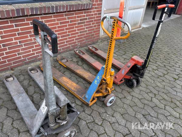 Palleløftere - 3 styks