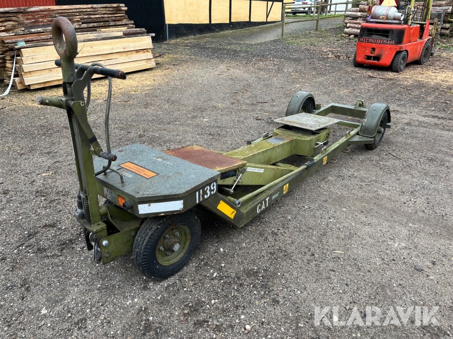 Transport og lift trailer H.P. Ernst & Søn
