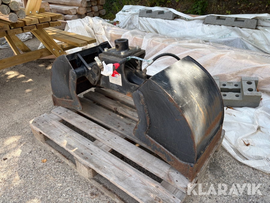 Grab med rotator TIZMAR BO 40 - hydraulisk