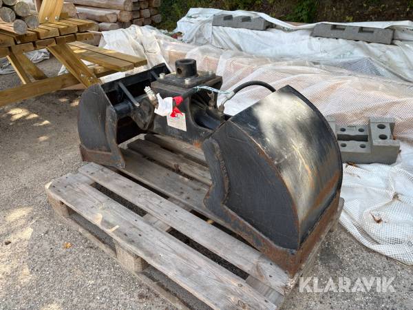 Grab med rotator TIZMAR BO 40 - hydraulisk