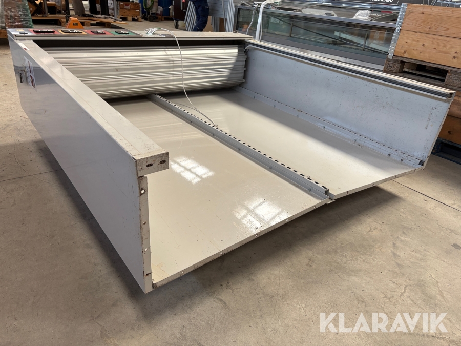 Sikringsskab med rullegitter