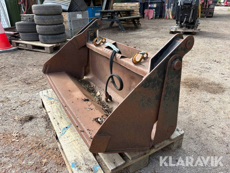 4-i-1 skovl til minilæsser med hydraulik