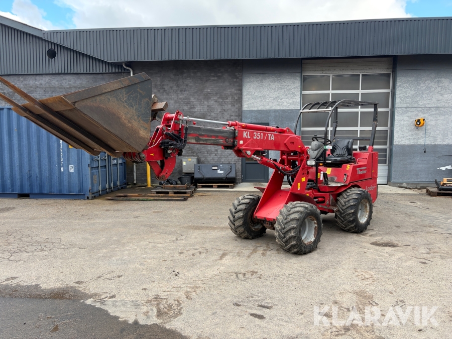 Minilæsser Thaler Leder kL 351/TA med udskud og tilbehør