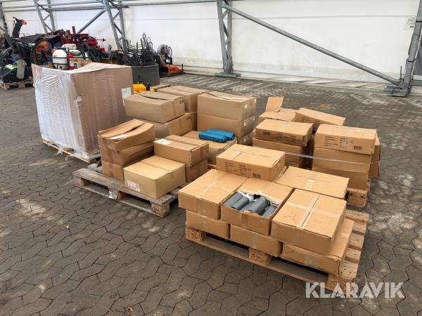 Affaldssække blandet lot 5 paller