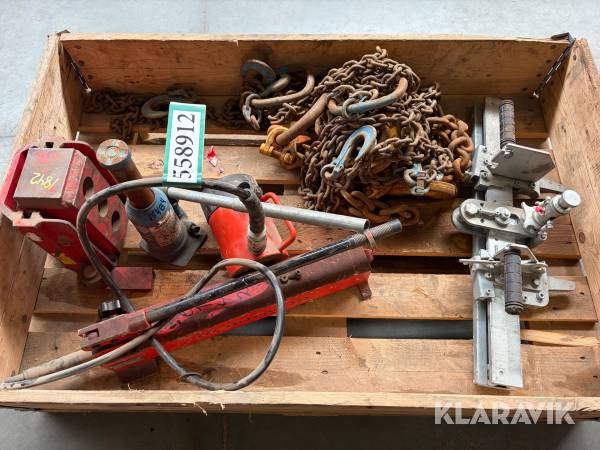 Lot - kædeslæng, donkrafte og øvrigt