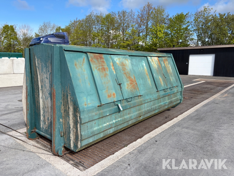 Affaldscontainer lukker Micodan